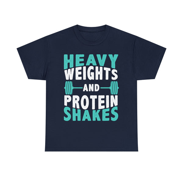 Heavy Weights and Protein Shakes - Tshirt