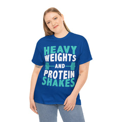 Heavy Weights and Protein Shakes - Tshirt