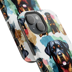 Rottweiler Lover Phone Case - MagSafe Tough Cases