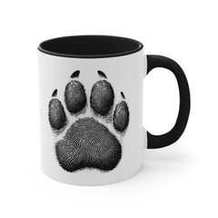 All of my kids have fur - paw print - Accent Coffee Mug, 11oz