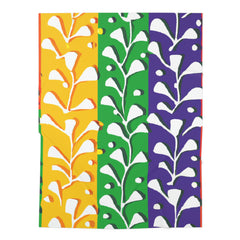 Floracinque Leaf Pattern-baby blanket