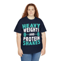 Heavy Weights and Protein Shakes - Tshirt