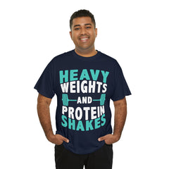 Heavy Weights and Protein Shakes - Tshirt