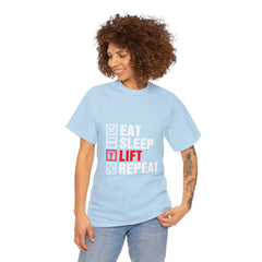 Eat Sleep Lift Repeat-Tshirt