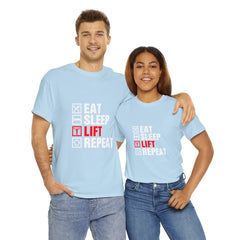 Eat Sleep Lift Repeat-Tshirt