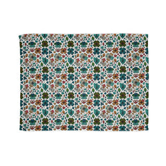 Lucky Four Leaf Clover Colorful Soft Polyester Blanket