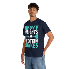 Heavy Weights and Protein Shakes - Tshirt