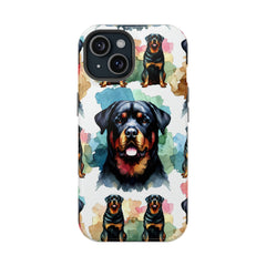 Rottweiler Lover Phone Case - MagSafe Tough Cases