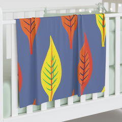 Lushy Cascata Leaves-baby blanket