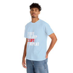 Eat Sleep Lift Repeat-Tshirt