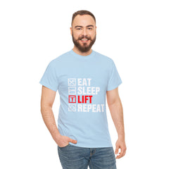 Eat Sleep Lift Repeat-Tshirt