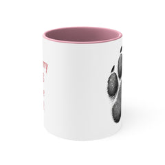 All of my kids have fur - paw print - Accent Coffee Mug, 11oz