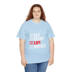 Eat Sleep Lift Repeat-Tshirt