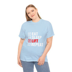 Eat Sleep Lift Repeat-Tshirt