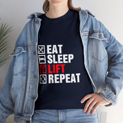 Eat Sleep Lift Repeat-Tshirt