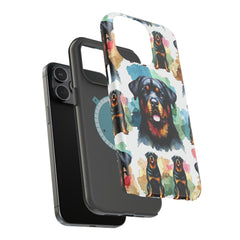 Rottweiler Lover Phone Case - MagSafe Tough Cases