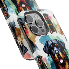 Rottweiler Lover Phone Case - MagSafe Tough Cases