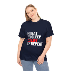 Eat Sleep Lift Repeat-Tshirt