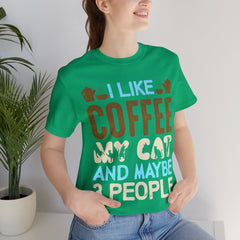 I like coffee, my cat and maybe 3 people