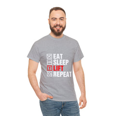 Eat Sleep Lift Repeat-Tshirt