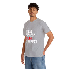 Eat Sleep Lift Repeat-Tshirt