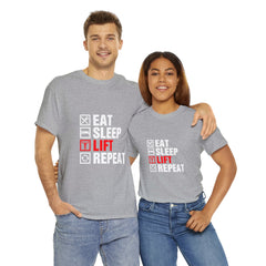 Eat Sleep Lift Repeat-Tshirt