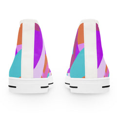 Crazy Lisa-Women's High Top Sneakers