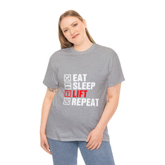 Eat Sleep Lift Repeat-Tshirt