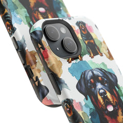 Rottweiler Lover Phone Case - MagSafe Tough Cases