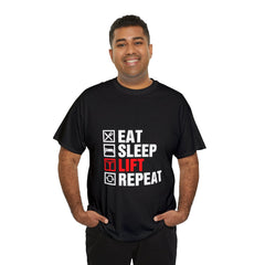 Eat Sleep Lift Repeat-Tshirt