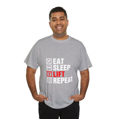 Eat Sleep Lift Repeat-Tshirt