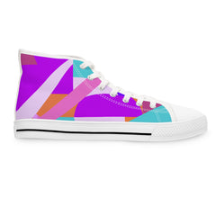 Crazy Lisa-Women's High Top Sneakers