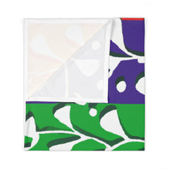 Floracinque Leaf Pattern-baby blanket